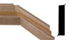 EGIBI Vinyl podlaha Soklová lišta CD60 d.2,5m JAGERNDORF